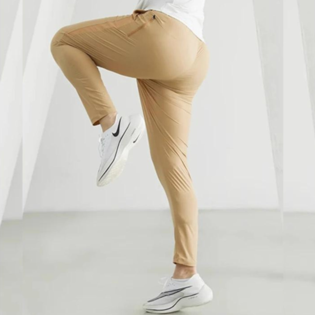 Calça masculina de corrida, calça de treino respirável, calça com cintura elástica, calça de secagem rápida, calça para esportes ao ar livre, calça esportiva masculina, calça para basquete, calça para futebol, moda esportiva masculina, calça de poliéster para esportes