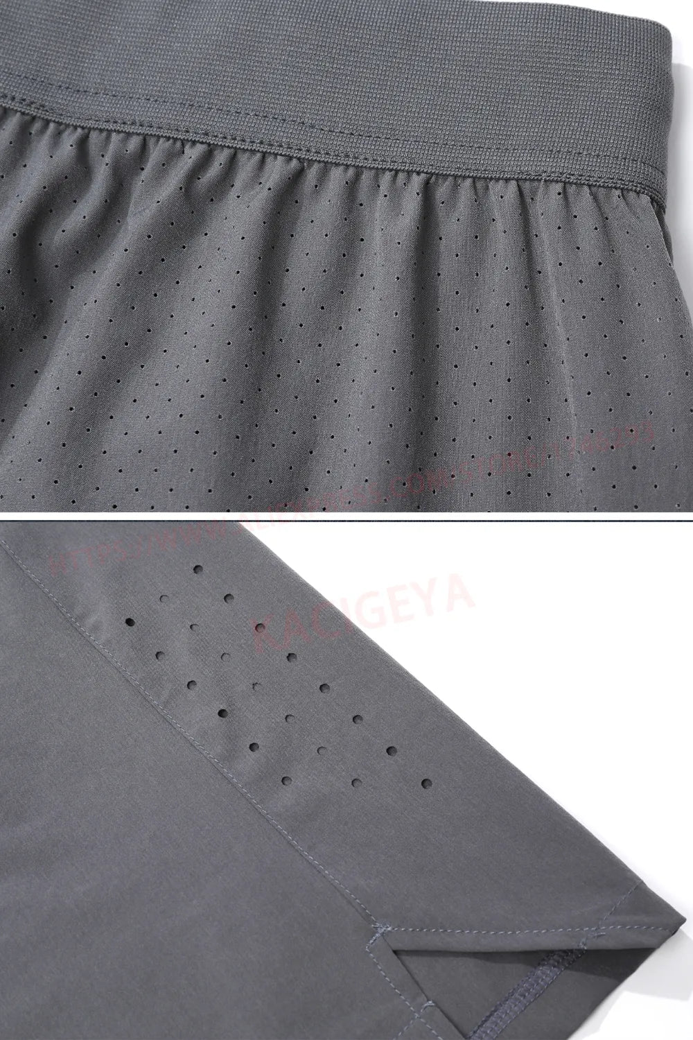Shorts de Corrida AirFlow com Zíper