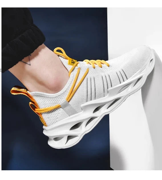 Tênis masculino para maratona, tênis com amortecimento, tênis de corrida avançado, tênis respirável, tênis com tecnologia Flywire, tênis de alta performance, calçado esportivo masculino, tênis para corrida de longa distância, tênis confortável para maratona