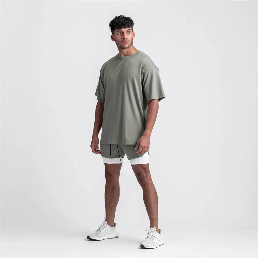 Camiseta Masculina Sem Estampa FitEase