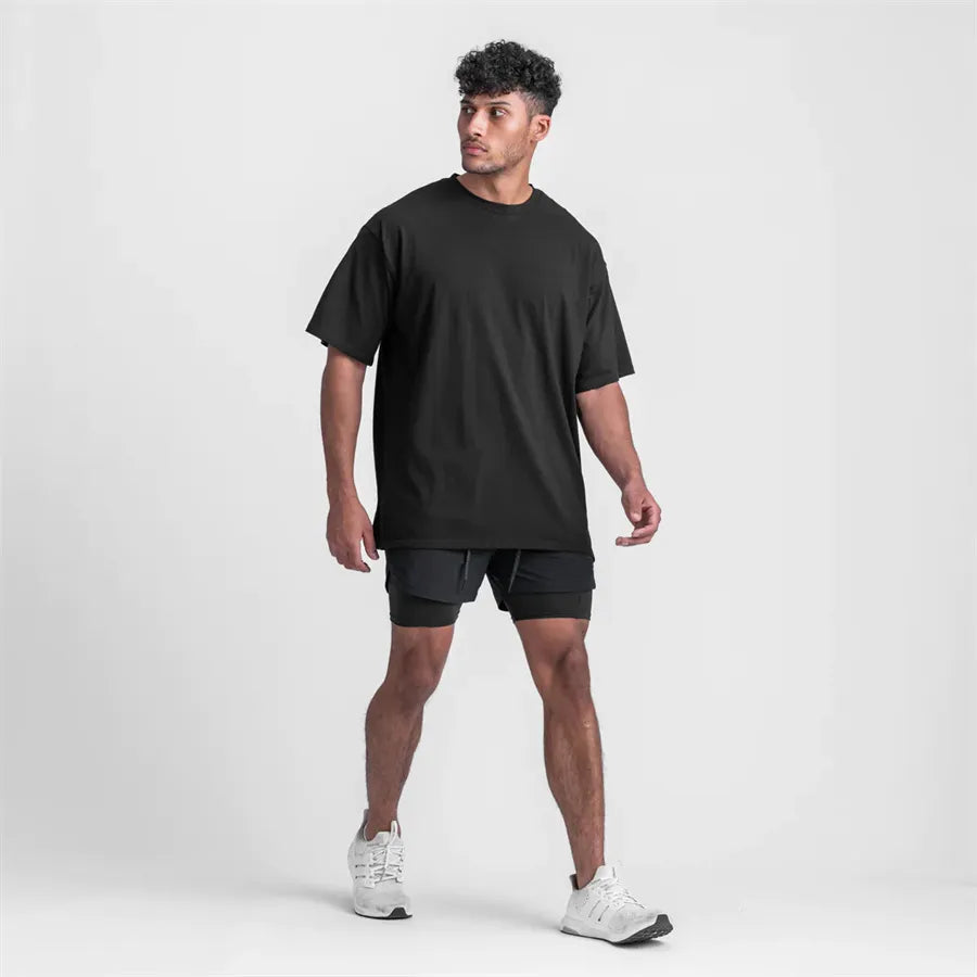 Camiseta Masculina Sem Estampa FitEase