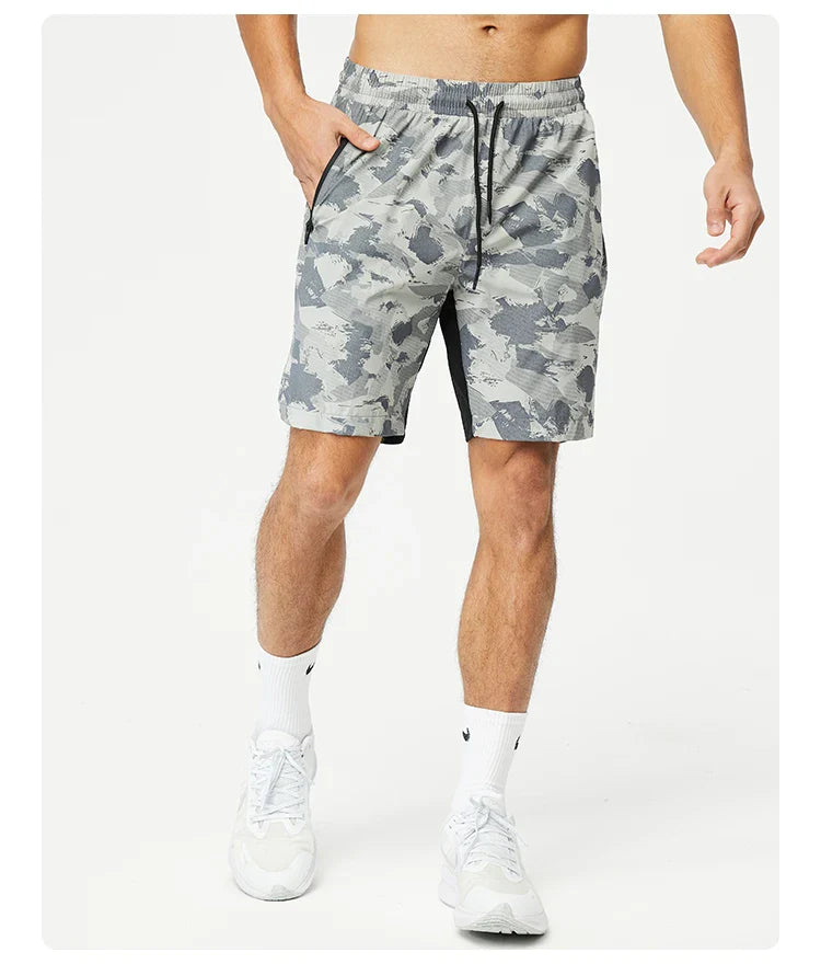 Shorts Masculino Camuflagem para Corrida TrailFlex