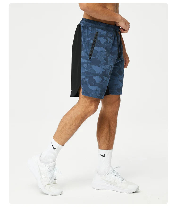Shorts Masculino Camuflagem para Corrida TrailFlex