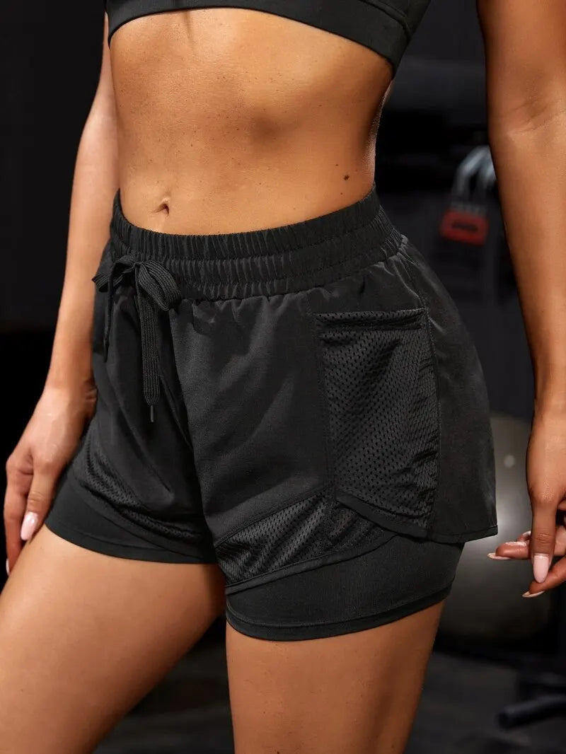 Shorts Feminino com Bolso, Shorts feminino de Corrida, Shorts feminino com Forro, Shorts Soltinhos, Shorts de Praia, Shorts Fitness, Shorts Fitness, Shorts de Cintura Alta