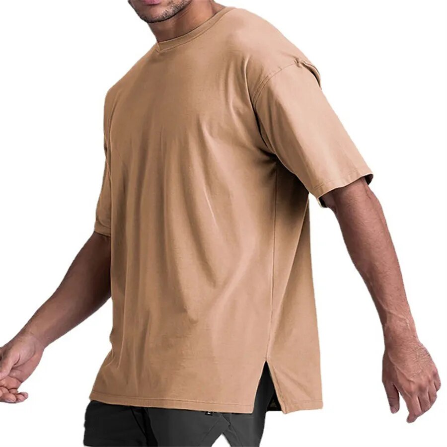 Camiseta Masculina Sem Estampa FitEase