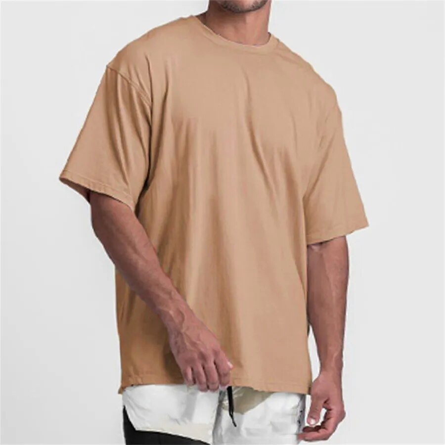 Camiseta Masculina Sem Estampa FitEase