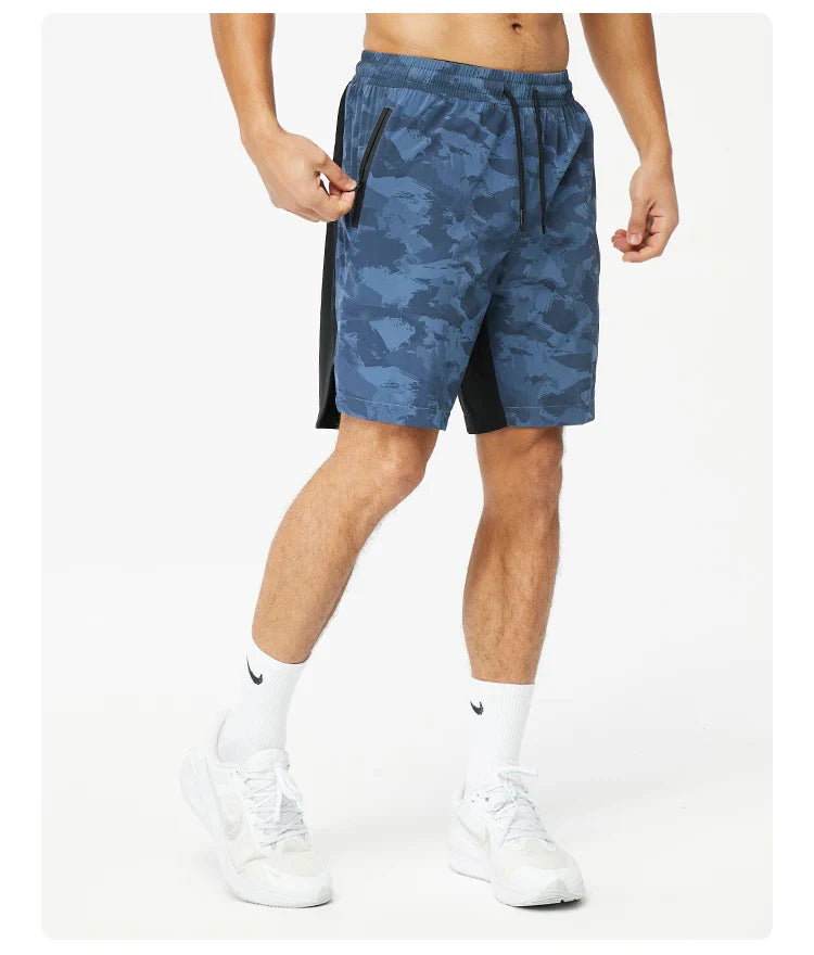 Shorts Masculino Camuflagem para Corrida TrailFlex