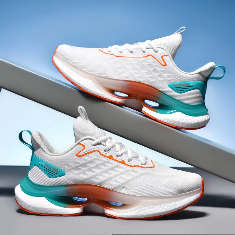 Tênis de corrida unissex, tênis para ultramaratonas, tênis com amortecimento, tênis respirável, calçado esportivo profissional, tênis para corrida de longa distância, tênis de maratona, tênis confortável para corrida, tênis com tecnologia Flywire