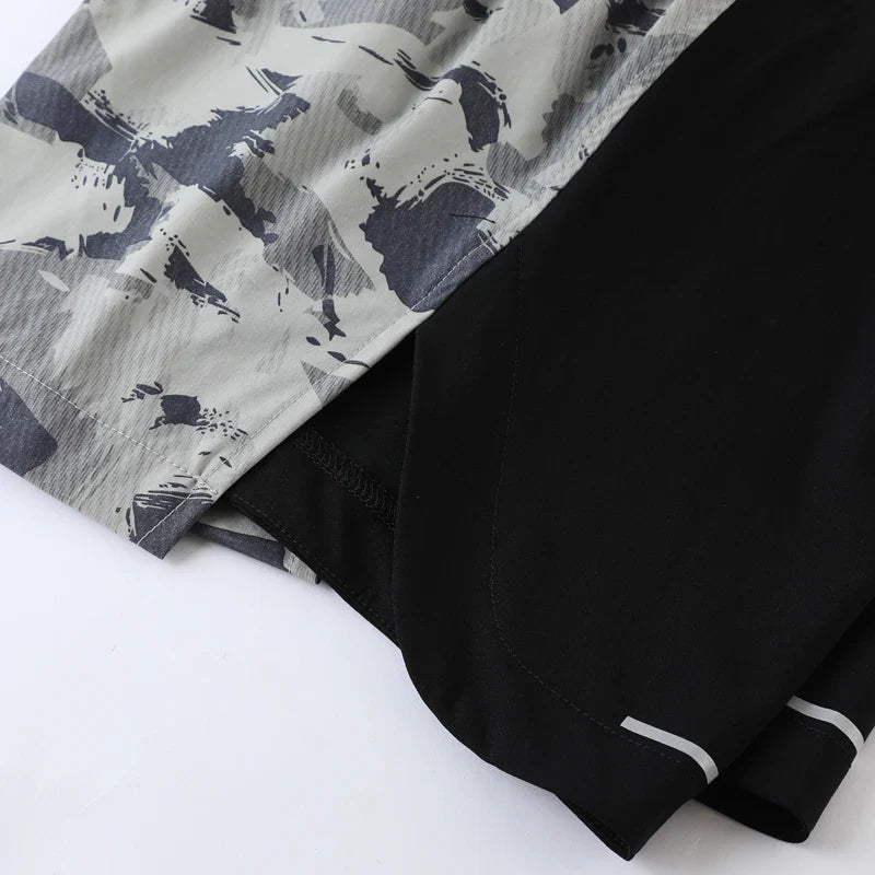 CamoFlex - Shorts Masculino Camuflado para Corrida
