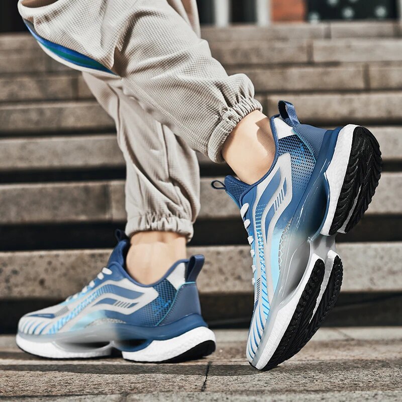 Tênis de corrida unissex, tênis para ultramaratonas, tênis com amortecimento, tênis respirável, calçado esportivo profissional, tênis para corrida de longa distância, tênis de maratona, tênis confortável para corrida, tênis com tecnologia Flywire