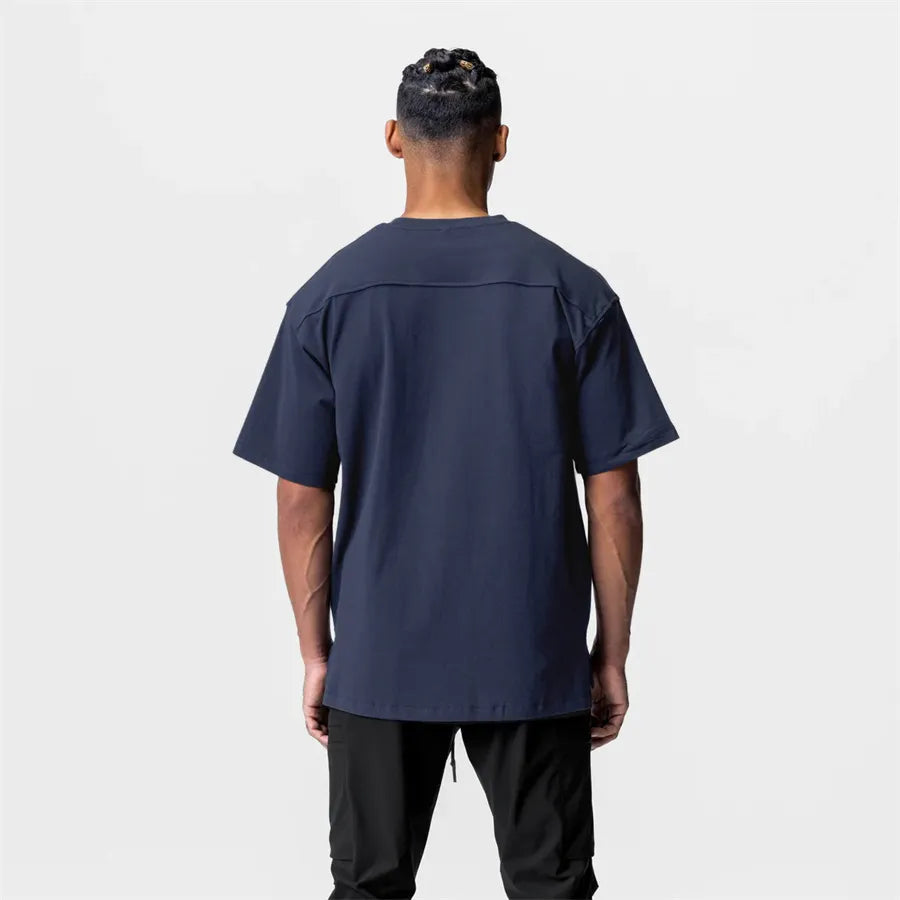 Camiseta Masculina Sem Estampa FitEase