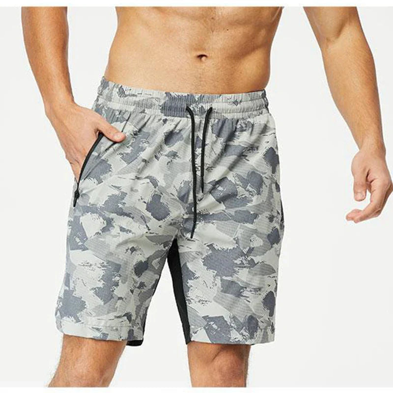 Shorts Masculino Camuflagem para Corrida TrailFlex