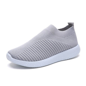 Sapatilha Casual Feminina Slip-On em Malha Respirável Yamid - Conforto e Estilo para o Dia a Dia