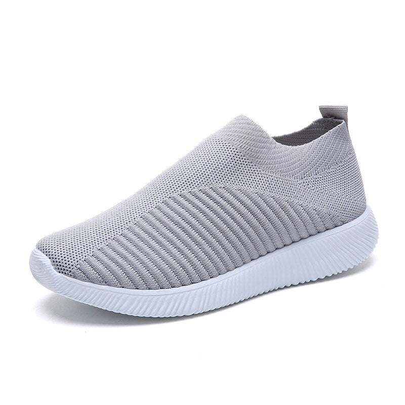 Sapatilha Casual Feminina Slip-On em Malha Respirável Yamid - Conforto e Estilo para o Dia a Dia