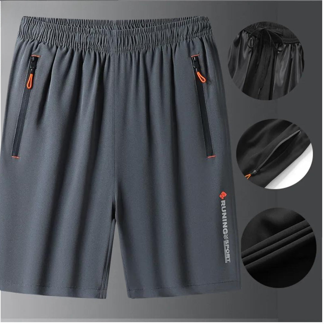 Shorts de Treino Masculino FrostSilk - Premium Seda de Gelo