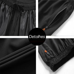 Shorts de Treino Masculino FrostSilk - Premium Seda de Gelo
