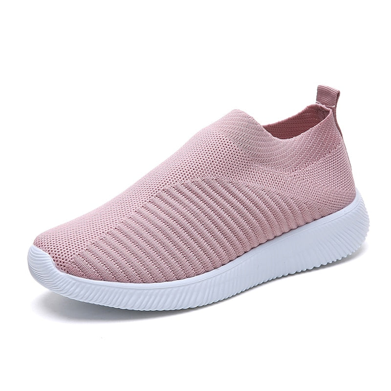 Sapatilha Casual Feminina Slip-On em Malha Respirável Yamid - Conforto e Estilo para o Dia a Dia