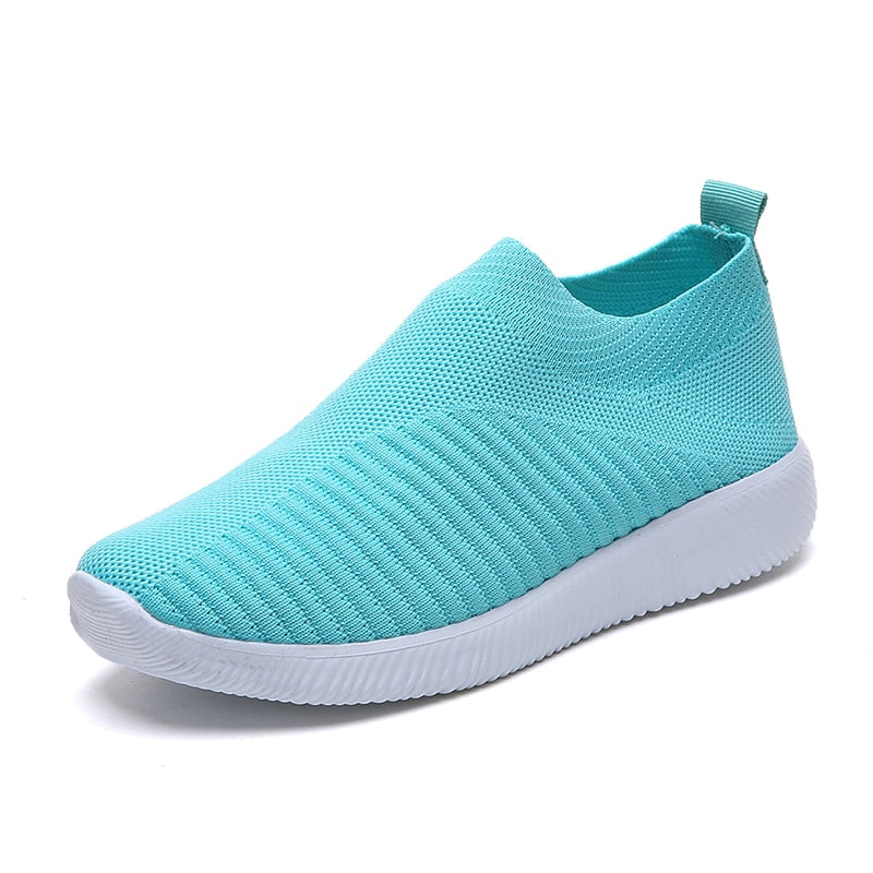 Sapatilha Casual Feminina Slip-On em Malha Respirável Yamid - Conforto e Estilo para o Dia a Dia