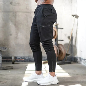 Calça casual masculina, calça de moletom, calça com cintura elástica, calça para todas as estações, moda masculina casual, calça de poliéster, calça de moletom para homens, calça estilo jogger, calça confortável para o dia a dia, moda masculina casual
