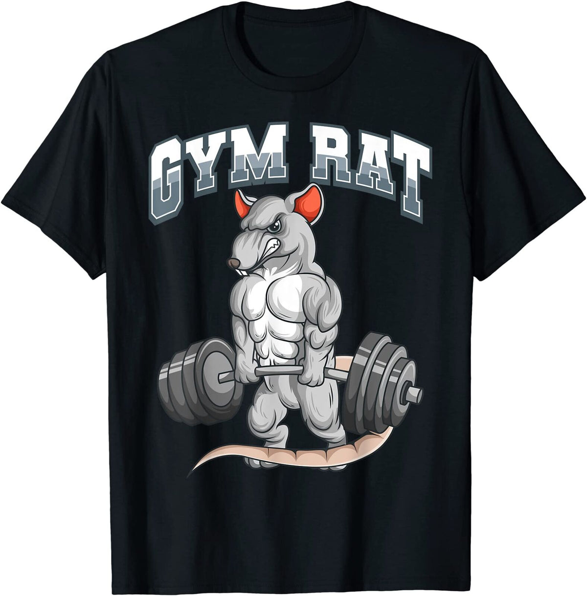 Camisa Oversize Fitness Rato de Academia