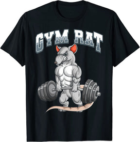 Camisa Oversize Fitness Rato de Academia
