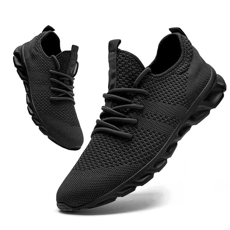 Tênis unissex de corrida, tênis leve para corrida, tênis respirável, tênis com tecnologia flexível, tênis de malha, tênis para iniciantes, calçado esportivo unissex, tênis para 10km, tênis para corrida leve, moda esportiva