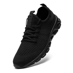 Tênis unissex de corrida, tênis leve para corrida, tênis respirável, tênis com tecnologia flexível, tênis de malha, tênis para iniciantes, calçado esportivo unissex, tênis para 10km, tênis para corrida leve, moda esportiva