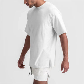 Camiseta Masculina Sem Estampa FitEase