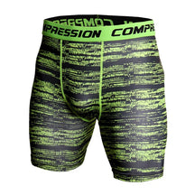 Shorts Masculinos de Compressão Fitness com Secagem Rápida