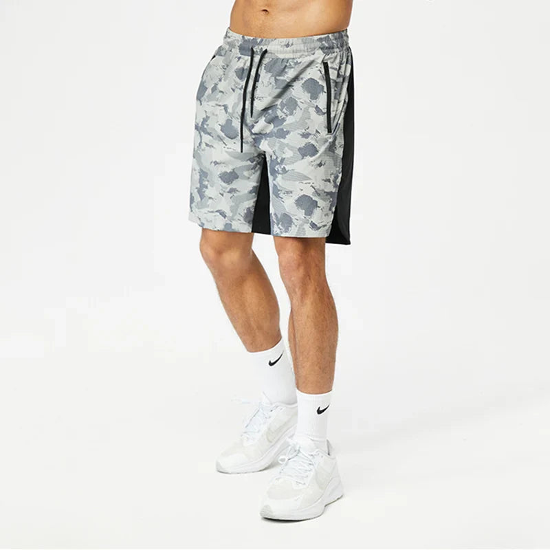 Shorts Masculino Camuflagem para Corrida TrailFlex