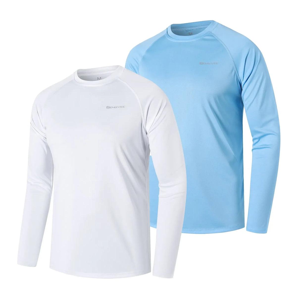Camisetas Esportivas de Manga Comprida | Conforto e Proteção - 2 UNIDADES