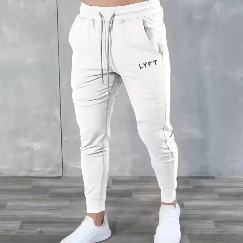 Calça casual masculina, calça slim masculina, calça de popeline, calça para primavera, calça para verão, calça de comprimento até o tornozelo, calça de rayon e poliéster, calça de estilo casual, moda masculina, calça de cintura baixa