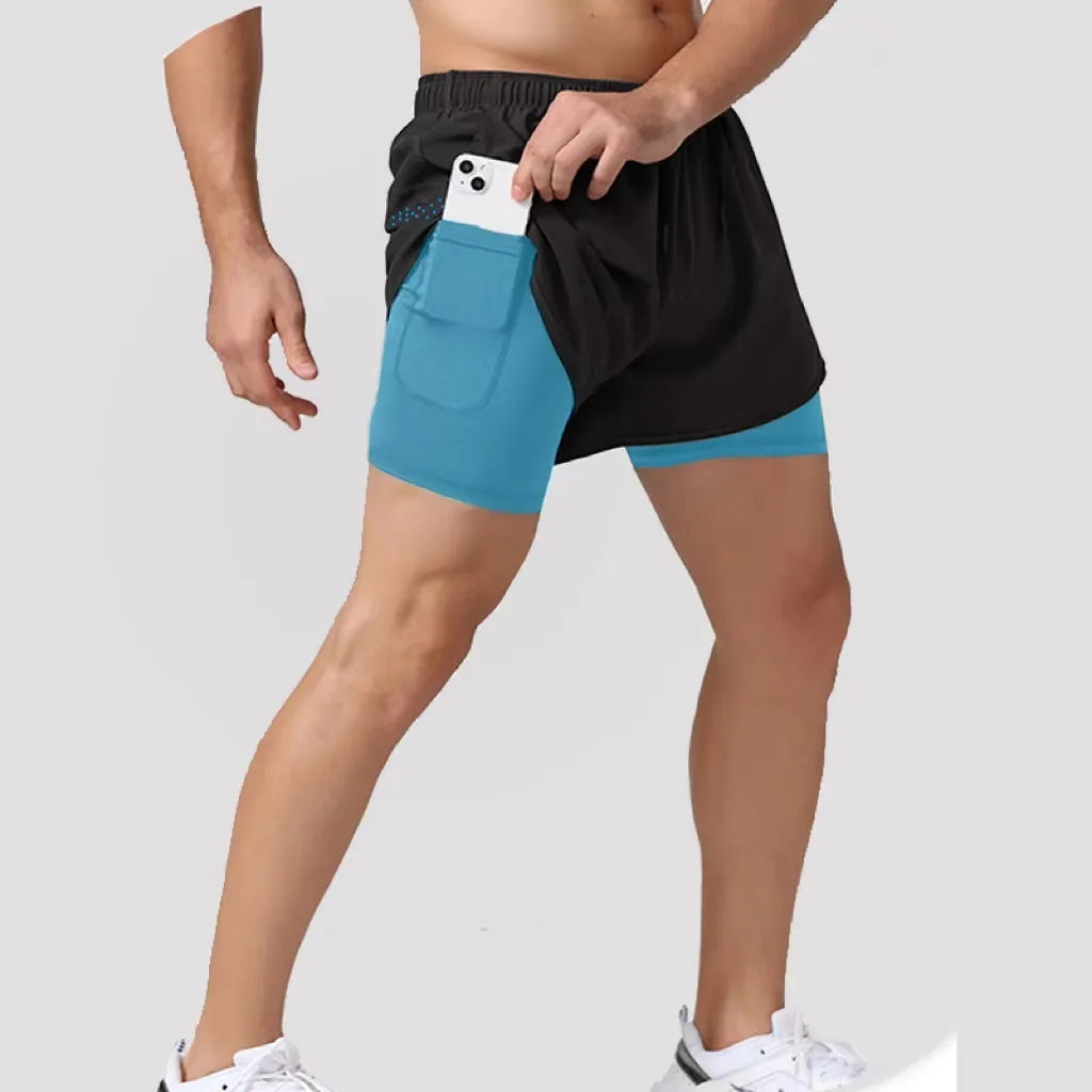Shorts de Compressão Masculino, Shorts Dry-Fit Masculino, Shorts de Academia Masculino, Shorts para Corrida, Shorts Fitness Masculino, Shorts Esportivos Masculinos, Shorts Masculino com Bolso, Shorts Masculino Leve, Shorts Treino com Forro, Shorts Masculino Poliéster
