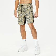 Shorts Masculino Camuflagem para Corrida TrailFlex