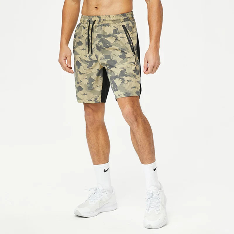 Shorts Masculino Camuflagem para Corrida TrailFlex