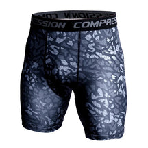 Shorts Masculinos de Compressão Fitness com Secagem Rápida