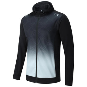 Jaqueta esportiva masculina, jaqueta com zíper, jaqueta de poliéster, moda esportiva, jaqueta flexível, roupa esportiva masculina, jaqueta confortável, jaqueta para homens, jaqueta casual