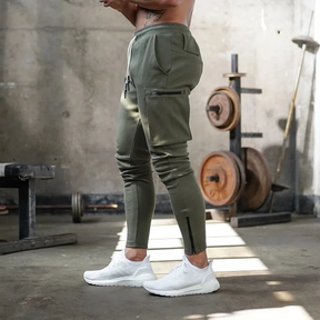 Calça Casual Masculina de Moletom com Cintura Elástica - Conforto para Todas as Estações
