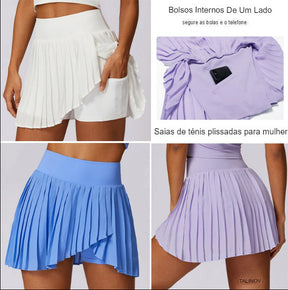 Short Saia Beach Tennis Alto Giro