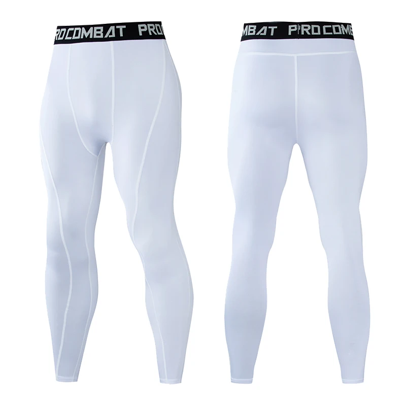 Calça de compressão masculina, calça skinny de compressão, calça esportiva masculina, calça com cintura alta, calça leve para primavera, calça para verão, moda fitness masculina, calça de poliéster, calça ajustada, calça esportiva Fujian